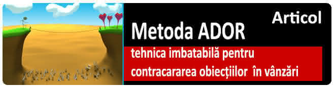 tehnici de vanzare - Tehnica ADOR 